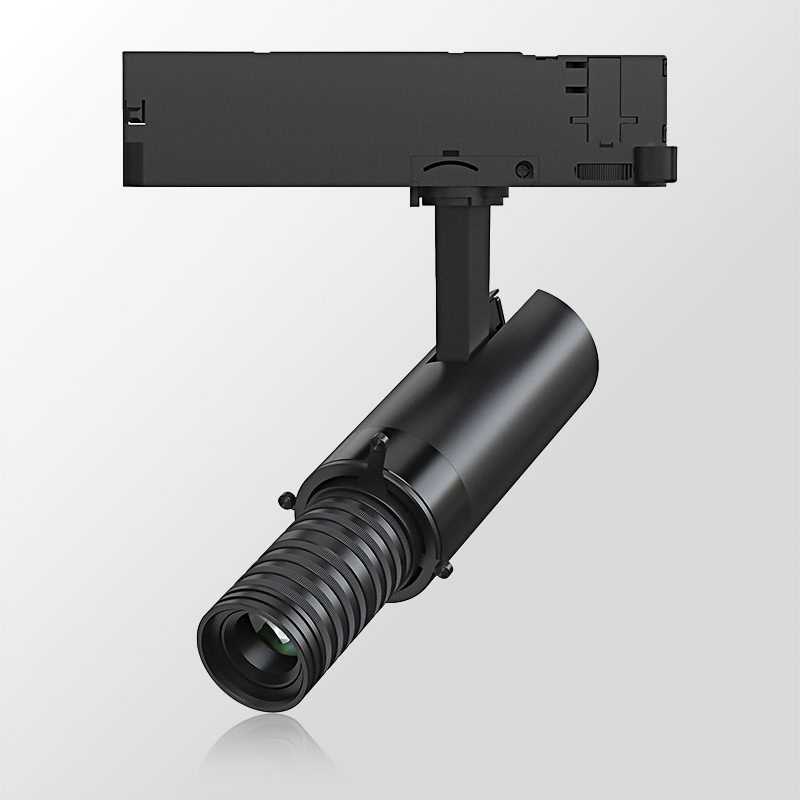 Economical shapeable LED track light, 15 W, D62