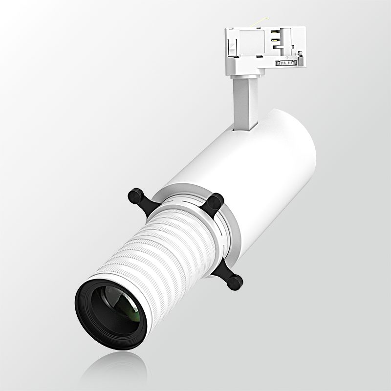 Economical shapeable LED track light, 20 W, D85