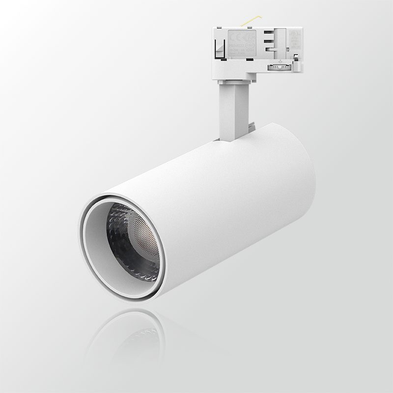 F1 Plus integrated LED track light, 25 W, D75