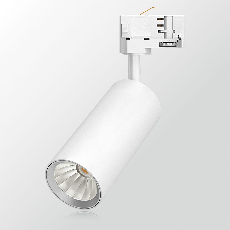 F1M modular LED track light, 30 W, standard reflector version