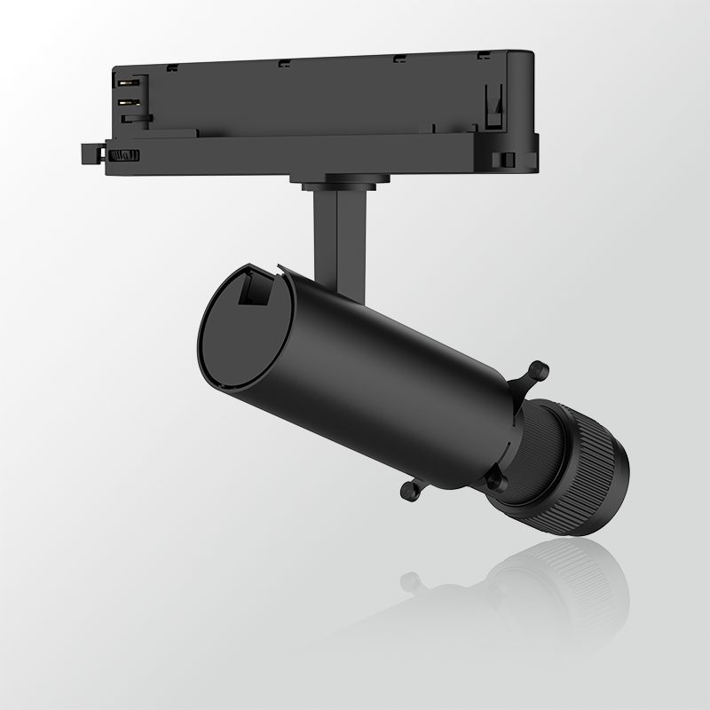 Shapeable LED track light, 5 W, D50, intrack adapter