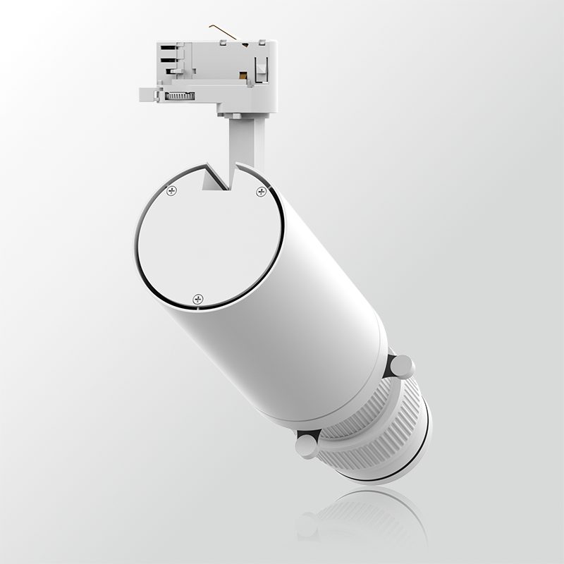 Shapeable LED track light, 20 W, D85