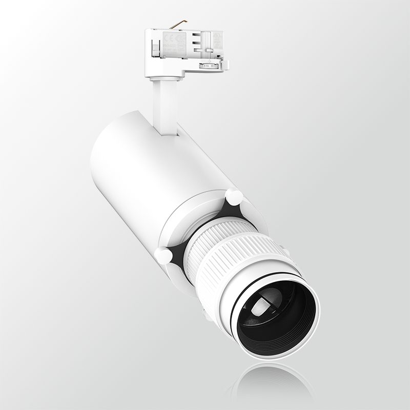 Shapeable LED track light, 25 W, D85