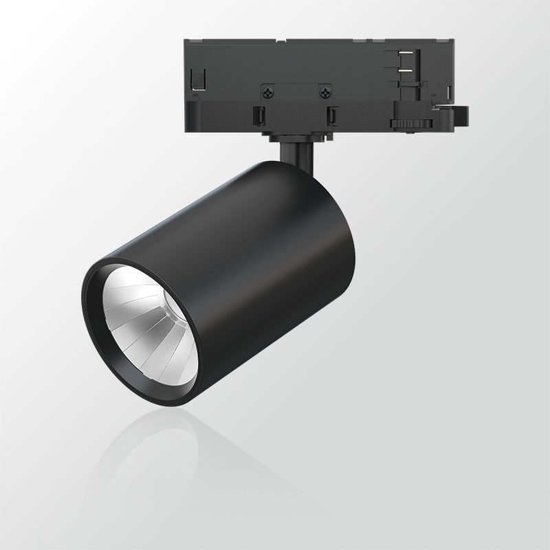 Vector intrack LED track light, 30 W, D85 × 110 mm
