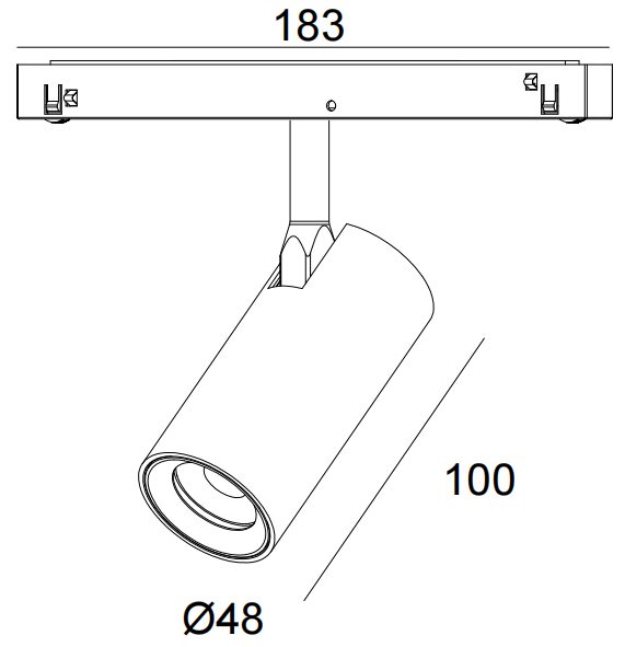 20 Series magnetic track — view 11