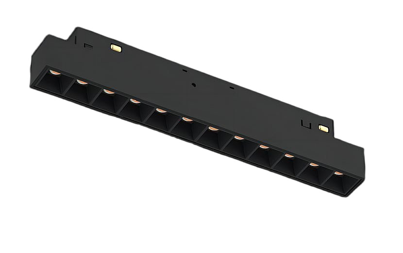 Long Power Feeder — 48V Magnetic track lighting component LX-48V20-PFL